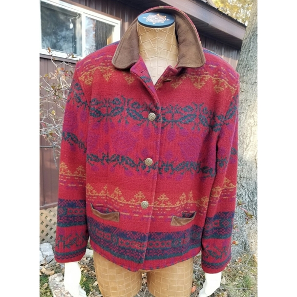Vintage Woolrich Native Southwestern Jacket - Picture 2 of 8